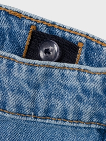 NAME IT Shorts Bella Medium Blue Denim Heart Embroidery